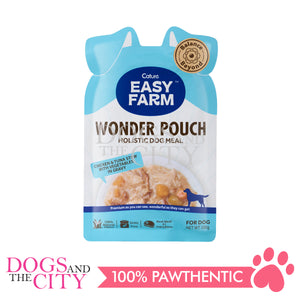 Cature Easy Farm Wonder Pouch -  Holistic Dog Meal Wet Food 100g