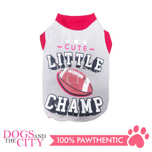 Load image into Gallery viewer, DOGGIESTAR Little Champ - Gray Pet Shirt