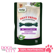 Load image into Gallery viewer, Dentalight 8209 Dent Fresh 3&quot; Chlorophyll and Peppermint Dog Treats 150g - Dogs And The City Online