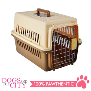 JX 1003 Travel Crates Sz 3 BROWN - All Goodies for Your Pet