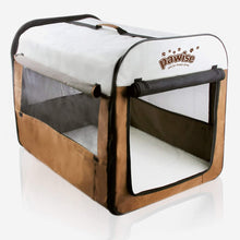 Load image into Gallery viewer, PAWISE 12527 Foldable Soft Dog Crate Pet Kennel House, Portable Crate for Medium to Large Dogs, Lightweight Travel Crate Kennel Indoor & Outdoor, Large 79x56x61cm