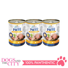 Load image into Gallery viewer, ALPS Natural Pate Loaf Recipe Wet Dog Food in Can 400g (3 cans)