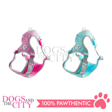 Load image into Gallery viewer, BM GP-180601H Cute Reflectorized Adjustable Dog Harness Vest XS