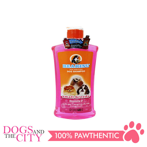 Bearing Tick & Flea Dog Shampoo Small Breeds 600ml - Dogs And The City Online