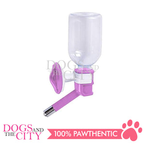DGZ No Drip Pet Square Drinking Nozzle with Bottle 300ml for Dog and Cat 9x21cm