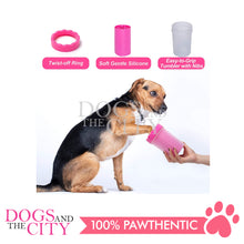 Load image into Gallery viewer, DGZ Pet Petite Cup Muddy Feet Portable Dog Paw Cleaner Washer Brush Cup for Dogs Cat Grooming 11x8cm