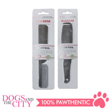 Load image into Gallery viewer, DGZ Stainless Steel Pet Comb With Handle for Dog and Cat 22x2.5cm