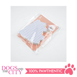 DGZ High Quality Paper Elizabeth Collar 2 Pieces for Dog and Cat