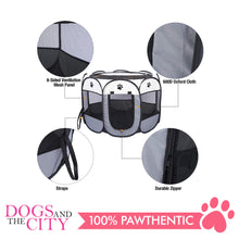 Load image into Gallery viewer, Folding Octagon Soft Pet Fence Large 114x114x58cm