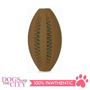 DGZ Interactive Rubber IQ Dog Toy Large 14x6cm
