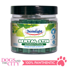 Load image into Gallery viewer, DENTALIGHT 5130 2.5" Dental Stick Seaweed Dog Treats 220g - Dogs And The City Online