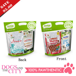 DENTALIGHT 10066-1 (Save P95) Assorted Dog Treats 4 Packs Extra Value Pack