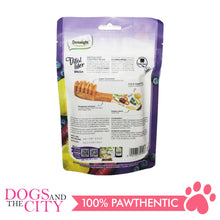 Load image into Gallery viewer, DENTALIGHT 10103 3.7" Medium Vital Fiber Brush×5pcs 85g Pear, Purple Carrot, Blueberry Dog Treats