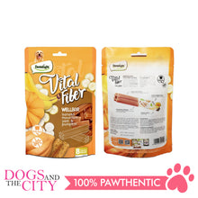 Load image into Gallery viewer, DENTALIGHT 10110 3" Small Vital Fiber Wellbar×8pcs 80g Banana, Mountain Yam, Pumpkin Dog Treats