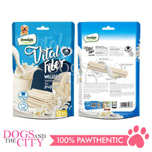 Load image into Gallery viewer, DENTALIGHT 10776 3" Vital Fiber Wellbar Sticks for PUPPY 12pcs/pack 80g with Goat's Milk, Vanilla Flavor Dog Treats