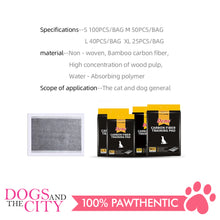 Load image into Gallery viewer, DONO CARBON FIBER TRAINING PADS SMALL 33X45cm 100'S - Dogs And The City Online
