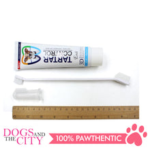 Load image into Gallery viewer, ENDI E073 Tartar Control Dental Care Dog Enzymatic 100g Toothpaste and Toothbrush Oral Hygiene Kit