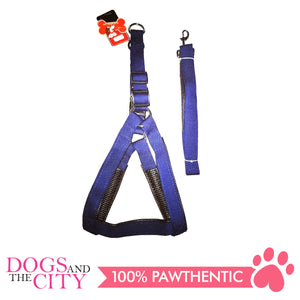 JX 3.2cm Pet Harness and Leash for Large Breed Dogs