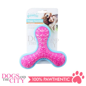 PAWISE  14646 TRP Form Toss and Play Tri-Flyer Boomerang Dog Toy 16x16x3cm