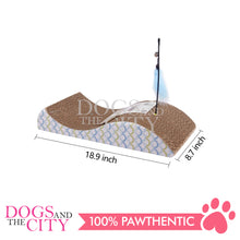 Load image into Gallery viewer, PAWISE  28489 Fish-Shaped Cat Scratcher 48cm