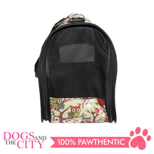 Load image into Gallery viewer, BM Printed Stylish Hard Pet Bag Small 37x17x23cm for Dog and Cat