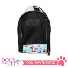 Load image into Gallery viewer, BM Printed Stylish Hard Pet Bag Small 37x17x23cm for Dog and Cat