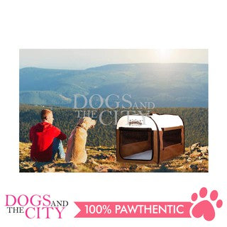 PAWISE Portable Soft Dog Crate Folding Pet Kennel Cat Samll Animal