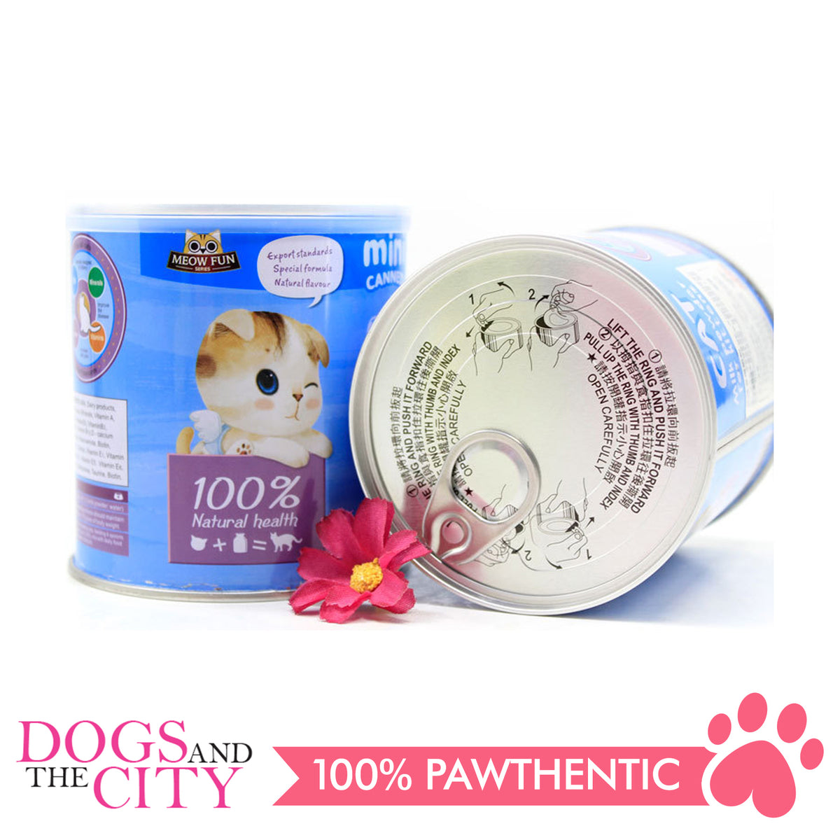 MEOW FUN BN035 Cat Milk Powder Supplement for Kittens 130g Dogs And The City Online