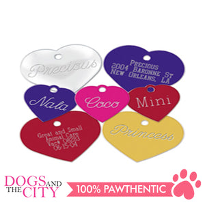 Personalized Pet Tags Bone Shape Small 29x18mm - All Goodies for Your Pet