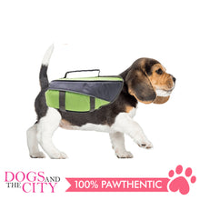 Load image into Gallery viewer, Pawise 12030 Dog Life Jacket Large Green