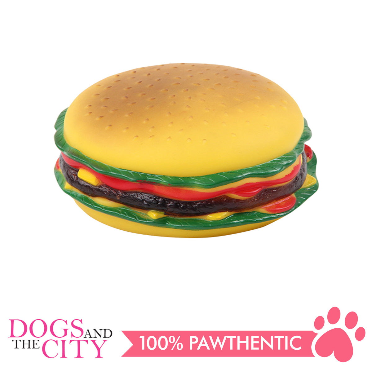 Cheeseburger sales dog toy