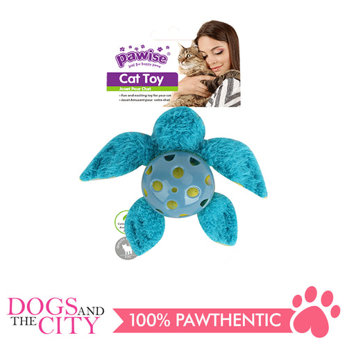 Pawise 28192 Cat Toy Interactive Catnip Turtle - All Goodies for Your Pet