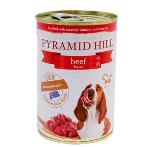 Pyramid Hill Beef 400g Wet Canned Food for Dogs (Set of 3 cans) - Dogs And The City Online