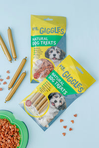 Mr. Giggles GPP092206 Beef Hotdog 60G 3(Packs) Dog Treats