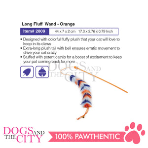 AFP Furry Ball - Long Fluff Wand for Cats