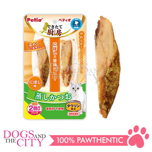 PETIO W13328  Cat Steamed Bonito Dried Sardines 2pcs Cat Treats