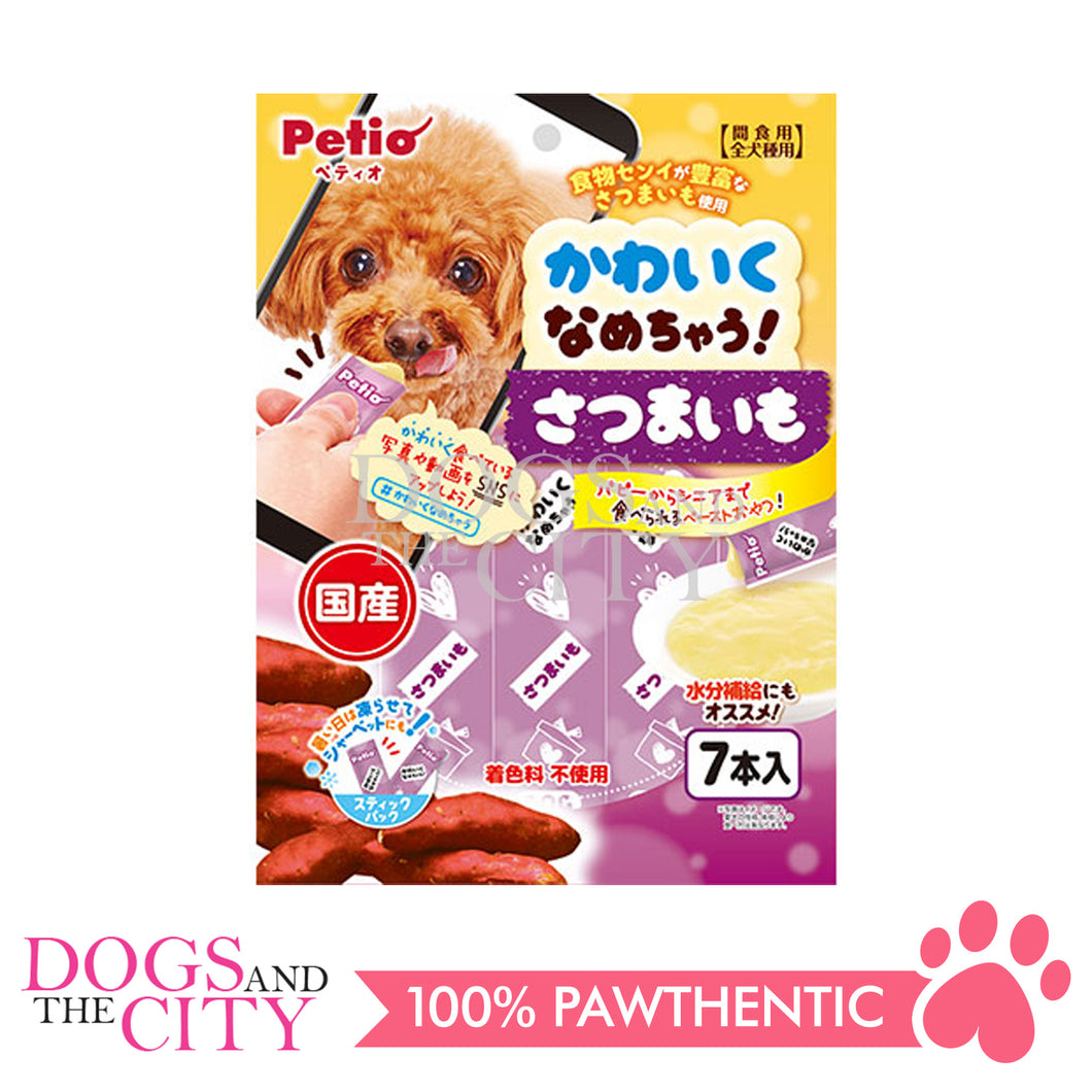 PETIO W13466  Paste Snack Sweet Potato 7pcs Dog Treats