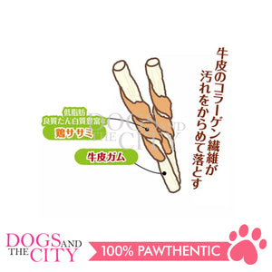 PETIO W1369400  Rolled Chicken Fillet Thin Dental Gum Grain Free 16pcs Dog Treats