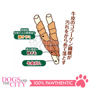 PETIO W1369500  Double Rolled Thin Dental Gum Grain Free 15pcs Dog Treats
