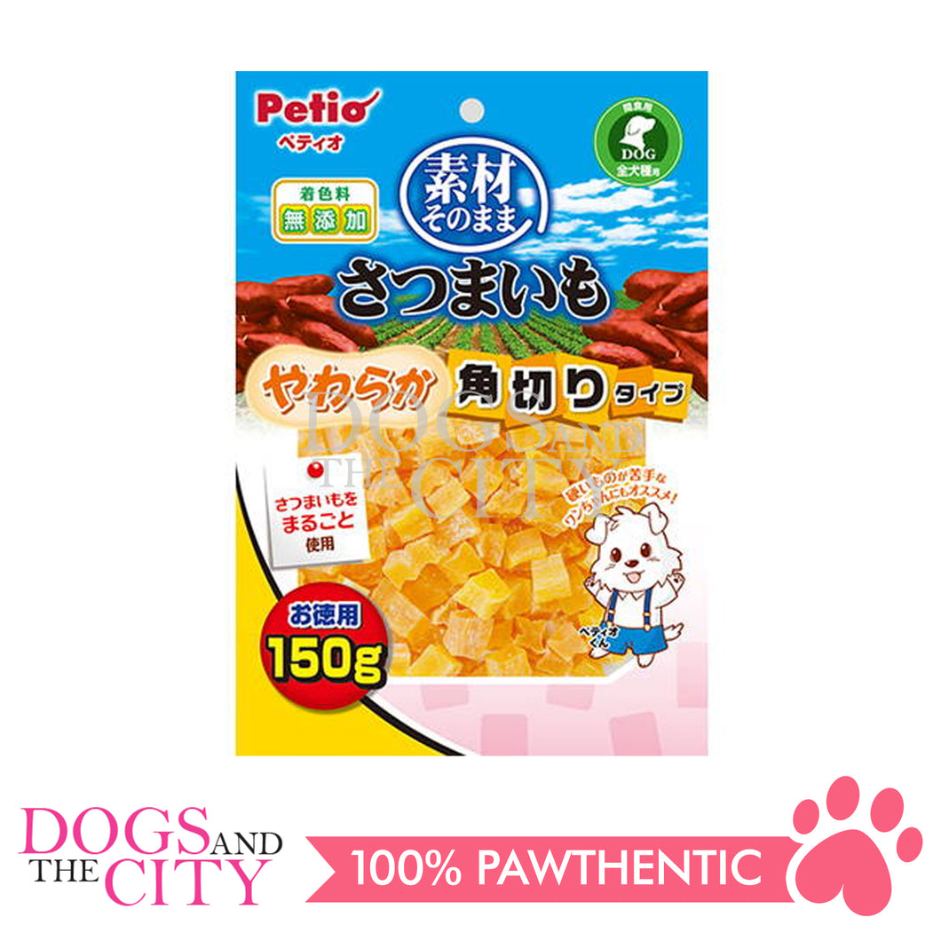 PETIO W13940  Sweet Potato Soft Dice Type 150g Dog Treats