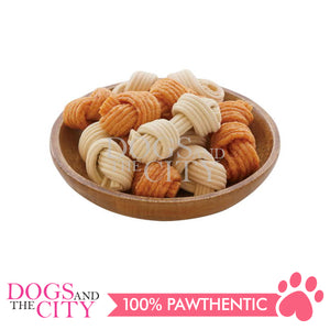 PETIO W14025  Dental Air in Gum Ball Chicken & Milk Grain Free 14pcs Dog Treats
