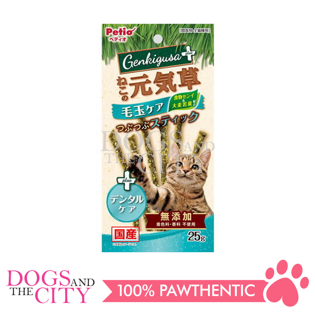 PETIO W14130   Cat Health Care  Hairball & Dental Stick 25g Cat Treats