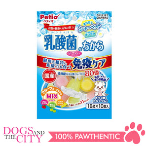 PETIO W14139  Lactic Acid Bacteria Power Jelly Type Mix 16gX10pcs Dog Treats