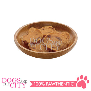 PETIO W14235 Material as It is Additive-Free Chicken Fillet & Gizzard Crispy Extra Thin Petit Chips 45g for Dogs