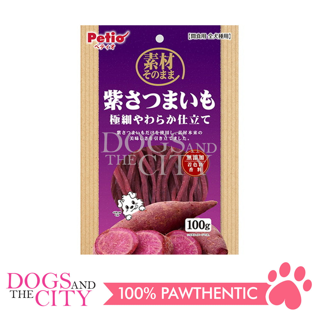 PETIO W14261 Material as It is Purple Sweet Potatoes Extremely Soft 100g for Dogs