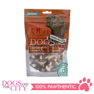 KIND REWARDS 9634 Bare Bones Knotted 2" Made with Real Peanut Butter Flavor 100% Rawhide Free Small Dog Treats 264g