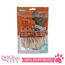 Load image into Gallery viewer, KIND REWARDS 9636 Bare Bones 50pcs Twist Sticks Chicken Flavor 100% Rawhide Free With Real Chicken Treats Inside Dog Treats 275g