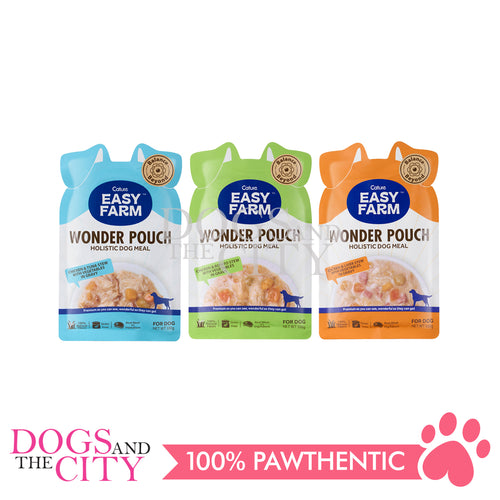 Cature Easy Farm Wonder Pouch -  Holistic Dog Meal Wet Food 100g