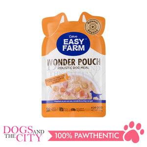 Cature Easy Farm Wonder Pouch -  Holistic Dog Meal Wet Food 100g