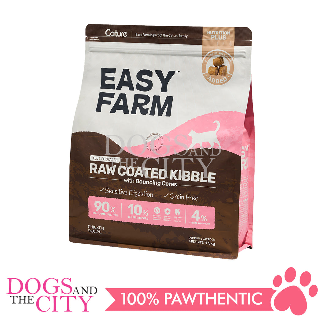 Cature Easy Farm Grain Free Nutrition Plus Cat Food - Chicken Recipe 1.5kg